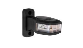Breedtelicht Flex9 R - wit/rood/amber - kort - 12/24 volt