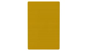 Aluminium DOR verkeersbord met fluor gele retroreflecterende folie - levensduur 10 jaar - afmeting 600x900mm