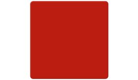 DOR - zonder folie - rood RAL 3020 - 800x800 mm
