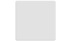 DOR - zonder folie - wit RAL 9016 - 800x800 mm