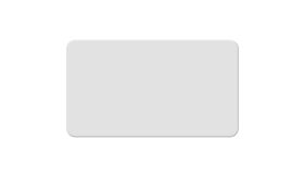 DOR - zonder folie - wit RAL 9016 - 530x300 mm