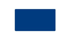 Aluminium DOR verkeersbord in de kleur blauw RAL 5017 met een afmeting van 900x500 mm