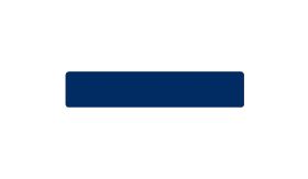 Aluminium DOR verkeersbord in de kleur blauw RAL 5017 met een afmeting van 2100x350 mm