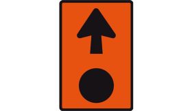 Nabasco Sign verkeersbord RVV K14 route voor gevaarlijke stoffen - levensduur 20 jaar - afmeting 400x600mm