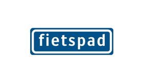 Nabasco Sign verkeersbord RVV G13 fietspad - levensduur 20 jaar - afmeting 600x200mm