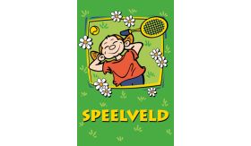 Aluminium DOR Buurtbord Ovidius 1.1 - Speelveld - levensduur 20 jaar - afmeting 400x600mm