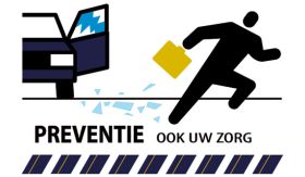 Aluminium DOR Buurtbord Ovidius 6.1 - Preventie ook uw zorg - levensduur 20 jaar - afmeting 600x400mm