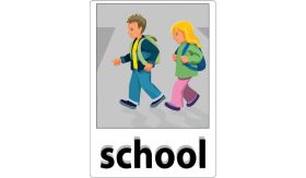 Aluminium DOR Buurtbord Ovidius 7.7 - School - levensduur 20 jaar - afmeting 500x700mm
