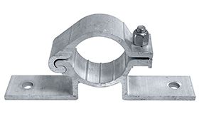 Scharnierbeugel - 48 mm Ø - 140 mm - Nabasco® Sign anti-diefstal