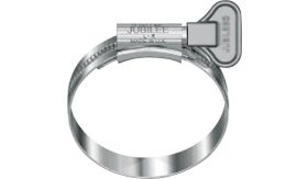 Vleugelmoerklem bandbreedte 10mm - bereik 50-70mm rond