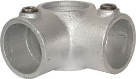 4-weg 90 graden hoekklem 424mm rond