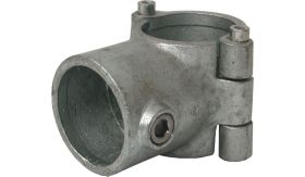 Open  T-stuk scharnierend 483mm rond