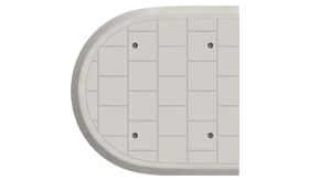 Vluchtheuvel - 2200x2200x158 mm
