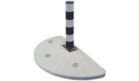 Straatjuweel - beton - 2000x1000 mm + solar LED reflectoren