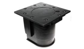 X-Last® grondpot 100 mm Ø - D-slot