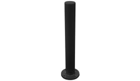 X-Last® BALIZA - RAL 9005 - 770x100 mm Ø - met voetplaat