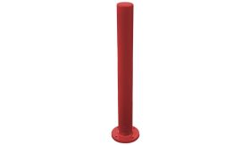 X-Last® BALIZA - RAL 3020 - 1050x100 mm Ø - met voetplaat