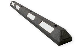 Park-Stop® - zwart/wit - 1820x152x102 mm