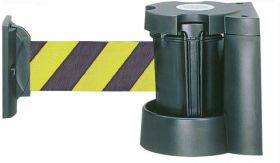 MORION wandhouder met koord - geel/zwart - lengte 3 meter