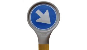 Verkeerszuil type Lollie -DZ- op X-Last® voet - Klasse 2