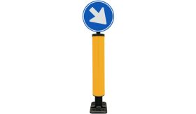 X-Last® D02ro_BB22 - alu. koker + DOR - Klasse 3 - met voetplaat