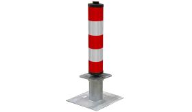 BB21 - alu. koker - 2w/3r Klasse 3 - fundatiebuis & grondstuk