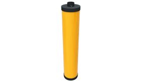 Zuilkoker - aluminium - fluor geel + alu. kap 48/48 - Klasse 3