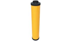 Zuilkoker - aluminium - fluor geel + kun. kap 76/76 - Klasse 3