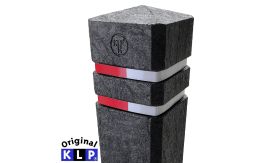 Diamantkoppaal - KLP - recycling - 1400x150x150 mm - r/w bandjes
