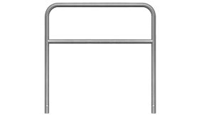 Sluishek - 1200x1200x48 mm Ø - verzinkt + tussenbuis - instorten