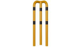 Veiligheidsbeugel 1x 90° - g/z - 350x1150x76 mm Ø - instorten