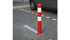 Klappaal -mod. 90- therm. verzinkt r/w banden-3k.slot in bak