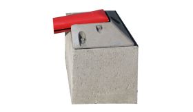 Betonpoer t.b.v. insteek klappaal model 90