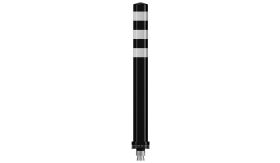 pole-cone-traffic-Ø80x800mm-zwart-wit-uitwisselbaar