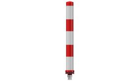 pole-cone-traffic-Ø80x800mm-rood-wit-uitwisselbaar