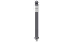 pole-cone-city-Ø80x870mm-grijs-wit-uitwisselbaar