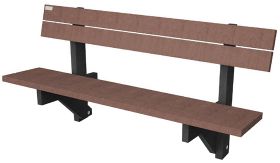Bank PARIS - Quartz Brown - 1800x640x890 mm