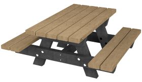Tafel OSLO JUNIOR - Sand Beige - 1200x1350x540 mm
