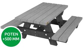 Tafel OSLO-G JUNIOR - Mineral Grey - 1200x1350x540 mm