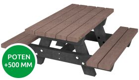 Tafel OSLO-G JUNIOR - Quartz Brown - 1200x1350x540 mm