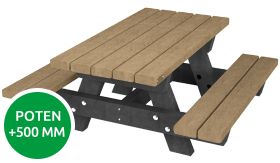 Tafel OSLO-G JUNIOR - Sand Beige - 1200x1350x540 mm