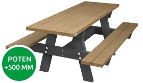 Tafel OSLO-G - Sand Beige - 1800x1400x760 mm