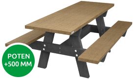 Tafel OSLO-G MENSA - Sand Beige - 1800x1560x760 mm