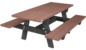 Tafel OSLO CAMPUS - Quartz Brown - 1800x1700x760 mm