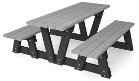 Tafel LYON ZL - Mineral Grey - 1800x1830x720 mm