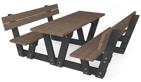 Tafel LYON ML - Quartz Brown - 1800x2200x880 mm