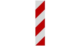 Containermarkering - Klasse 3 - aluminium - LW - 141x700 mm