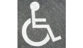 Premark® wegmarkering - Invaliden - 2000x1730 mm