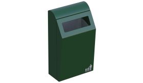POL Basic BIN afvalbak - 50 liter - RAL 6009 Dennengroen