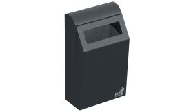 POL Basic BIN afvalbak - 50 liter - RAL 7016 Antraciet grijs